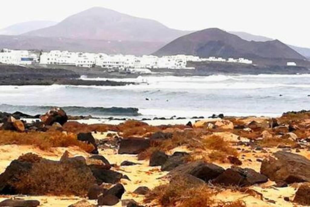 Lanzarote Ocean Loft B Apartment Tinajo Luaran gambar