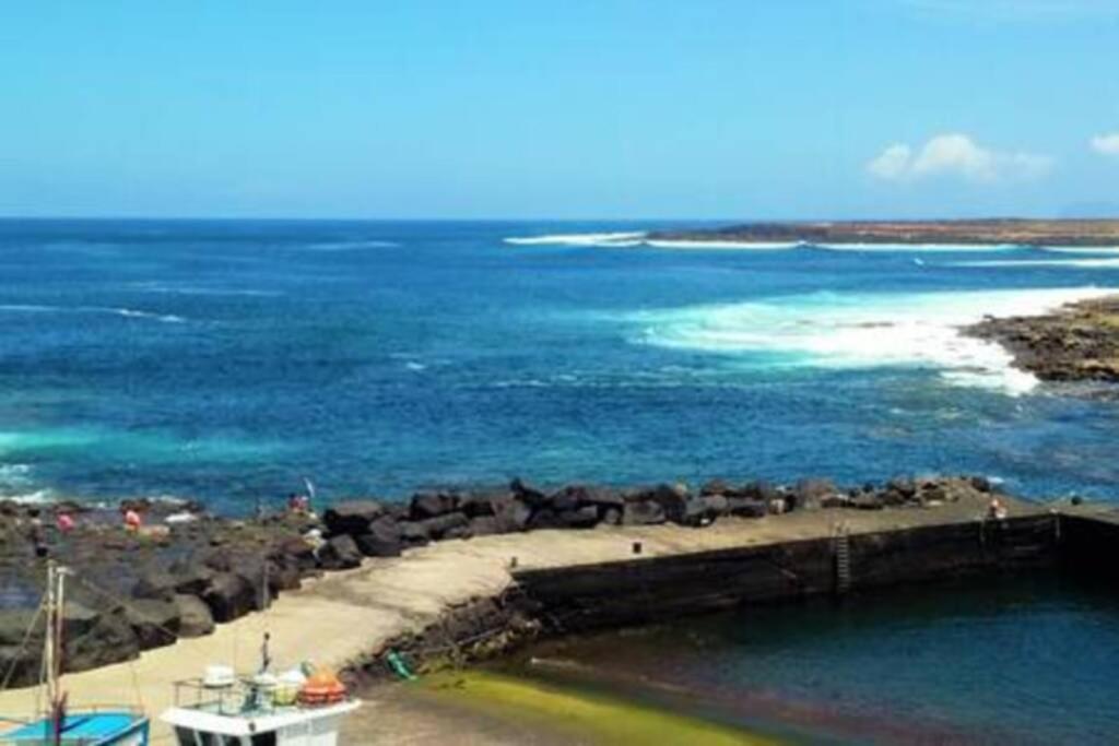 Lanzarote Ocean Loft B Apartment Tinajo Luaran gambar